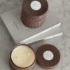 Vela deluxe Tan Spicy Cédar