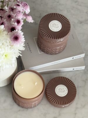 Vela deluxe Tan Spicy Cédar