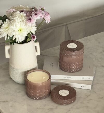 Vela deluxe Tan Spicy Cédar